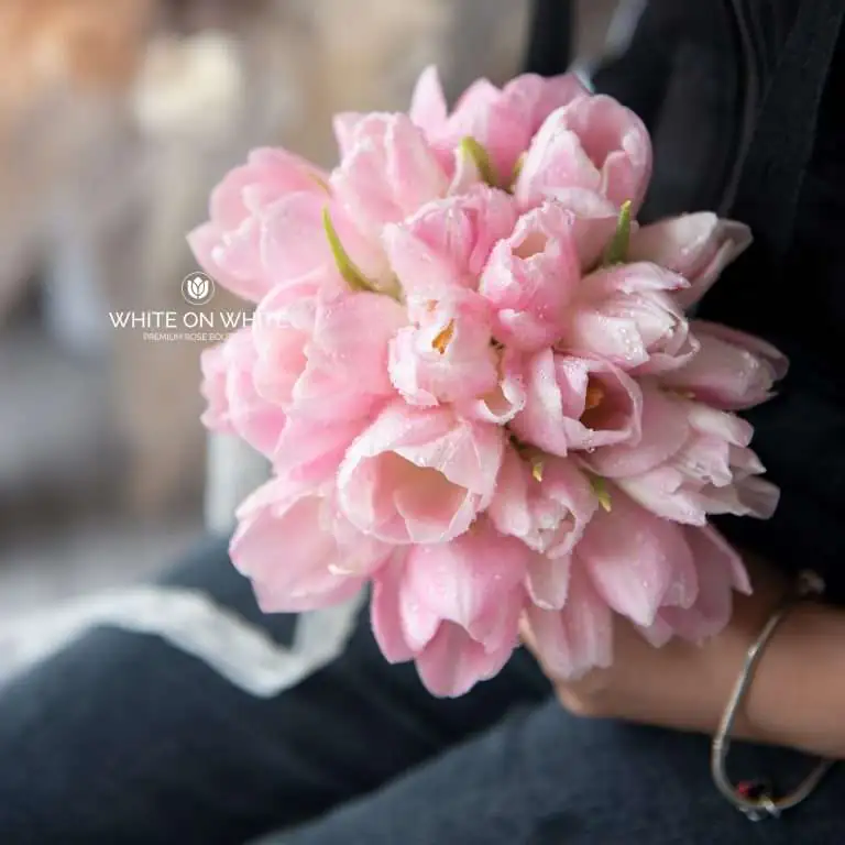 pink flowers bouquet