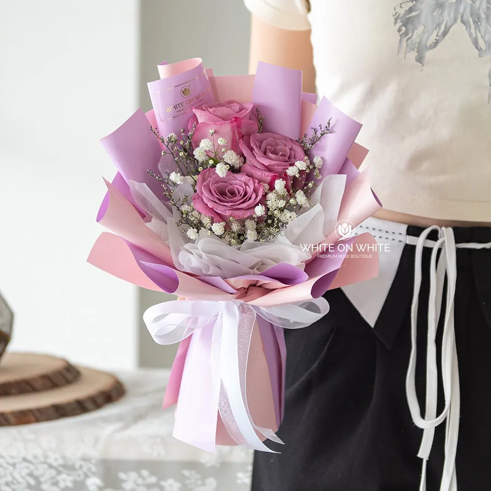 best online florist seremban flower bouquet - Little Romance Bouquet Below RM100 Friendship & Graduation, apology flowers, please forgive me flowers, apology flowers for girlfriend