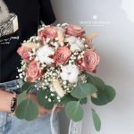 Vintage Bridal bouquet for ROM Ceremony & Wedding Day