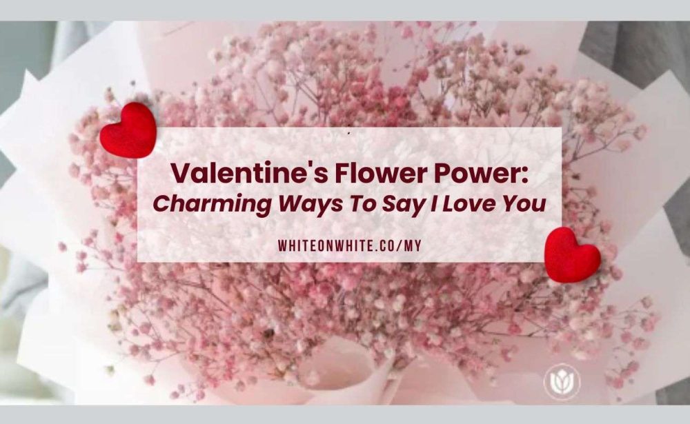 Valentine's Flower Power blog title