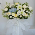 Royal Respect stand - condolence & funeral flower arrangement