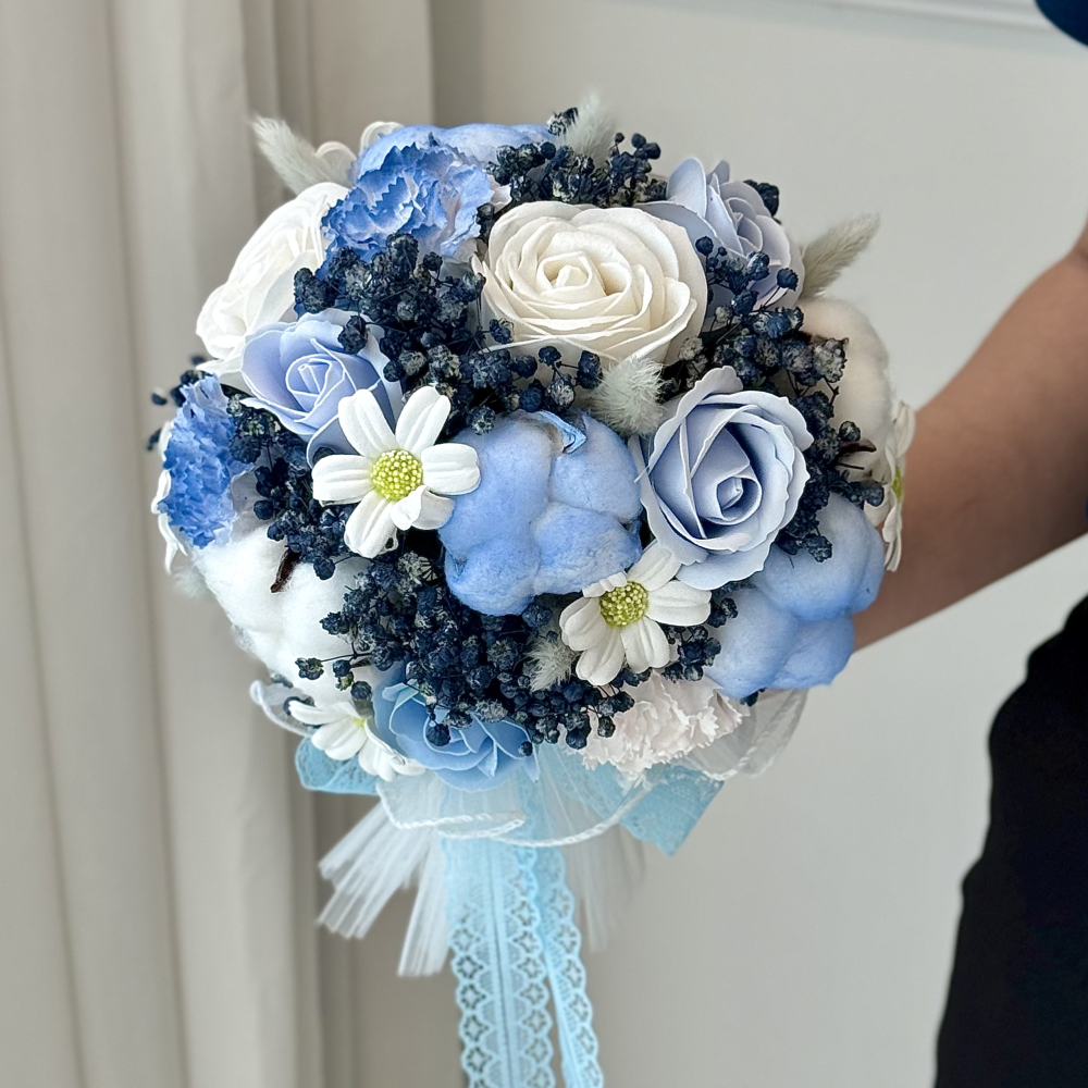 soap flower: what are they and how to use them, bunga tangan pengantin, bouquet bunga sabun