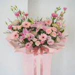 Joyful Flower Stand for congratulations on new business opening