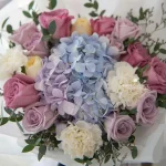 best florist ipoh Lilac Hydrangea Flower Bouquet for Birthday, Graduation & Friendship, same day flower delivery