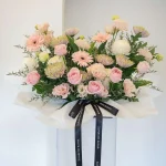 Blissful Memory Stand - Condolence & Sympathy Flowers, funeral flowers