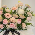 Blissful Memory Stand - Condolence & Sympathy Flowers, funeral flowers