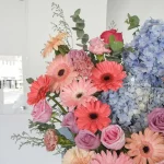 Victory flower stand for Congratulations and Business Opening