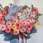 Victory flower stand for Congratulations and Business Opening