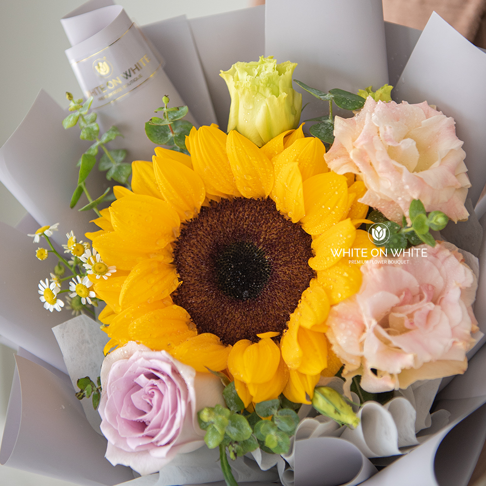 Congrats Dear Bouquet (3) graduation bouquet, graduation flower, flower for graduates, Congrats Dear Bouquet