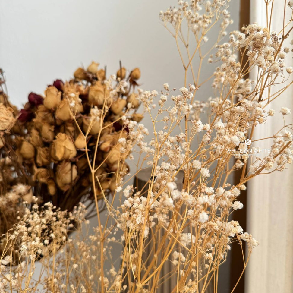 how to make dry flowers at home