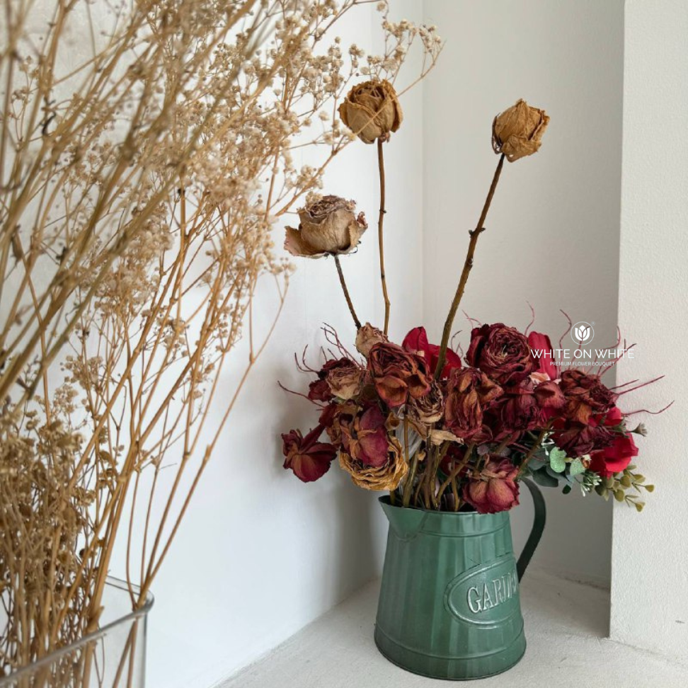 how to make dry flowers at home, flower for first date