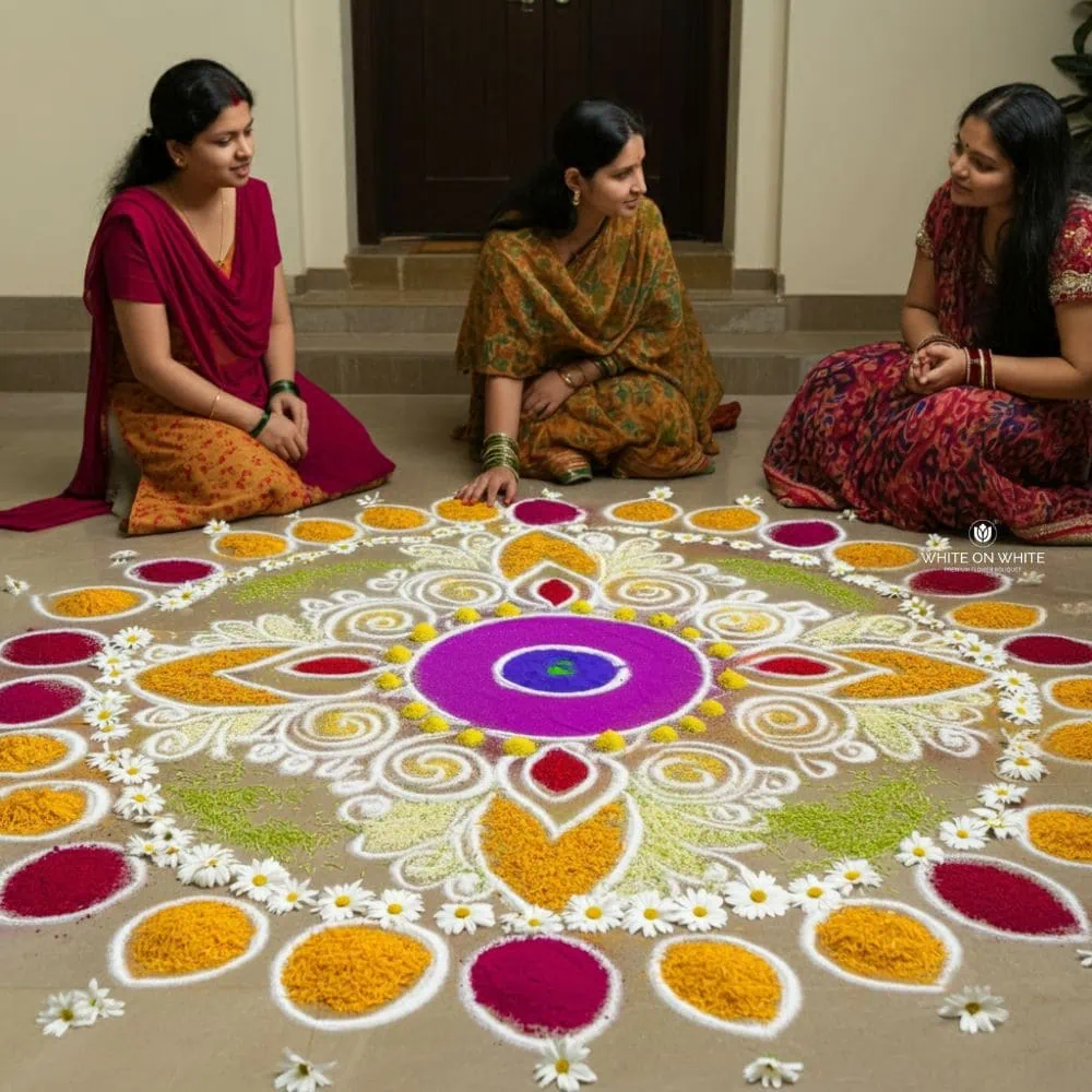 5 Flowers That Make Your Flower Kolam Design More Interesting