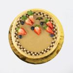 Espresso Macchiato Crepe Cake, coffee cake, crepe cake, birthday cake, happy birthday cake