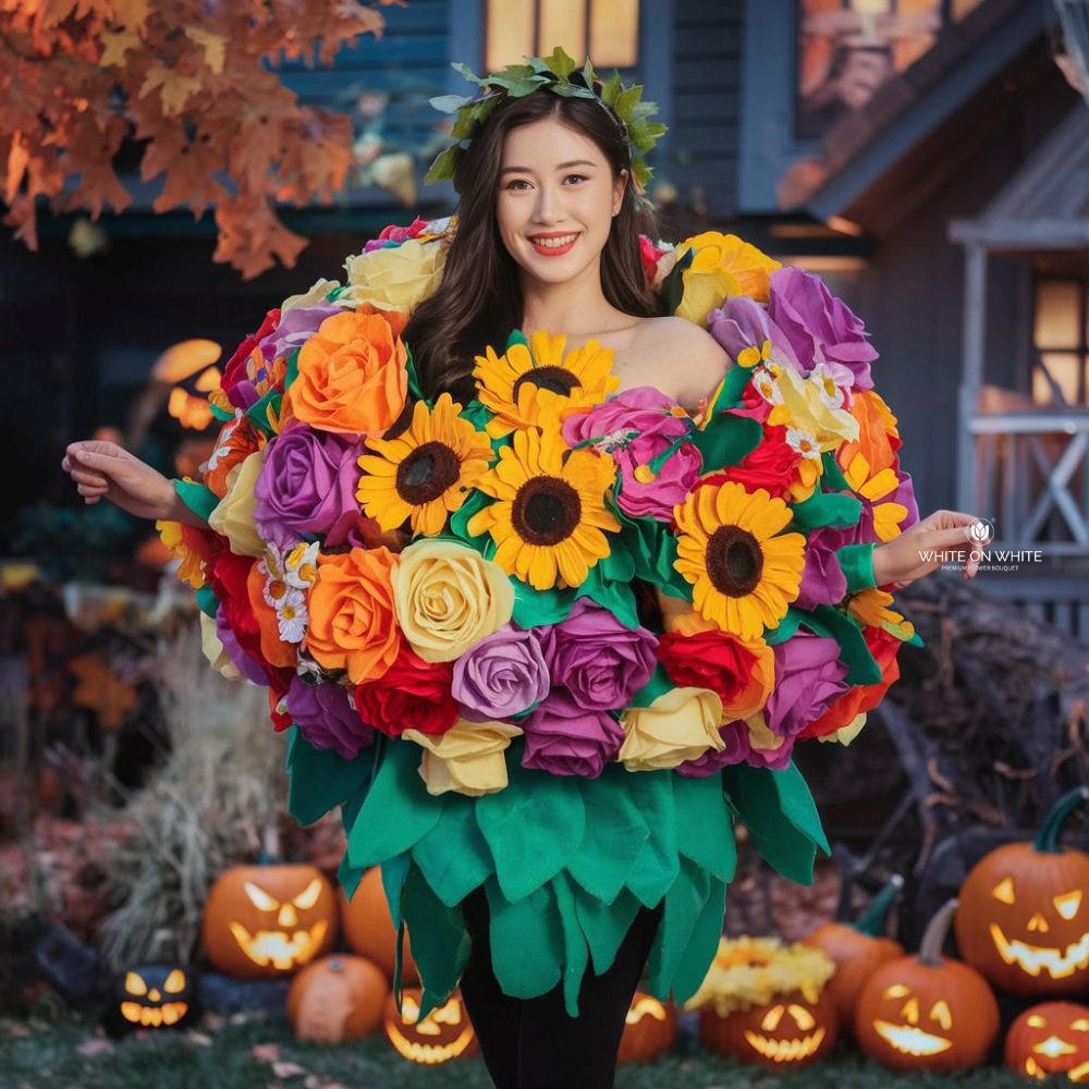 Flower costume for halloween