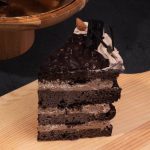 Hazelnut Chocolate Vegan Naked Cake, birthday cake, birthday cake for father, chocolate hazelnut cake