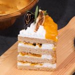 Mango Passion Vegan Naked Cake, birthday cake, birthday cake for father, birthday cake for mother, engagement cake