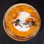 Mango Passion Vegan Naked Cake, birthday cake, birthday cake for father, birthday cake for mother, engagement cake