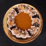 Salted Caramel Vegan Naked Cake, birthday cake, birthday cake for father​, birthday cake for mother, engagement cake, anniversary cake, cake shop