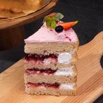Strawberry Victoria Vegan Naked Cake, engagement cake, anniversary cake, birthday cake