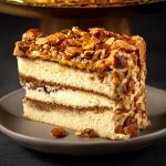 Almond Tiramisu Cake (Slice)