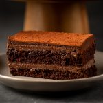 Gianduja Dark Chocolate Cake (Slice)