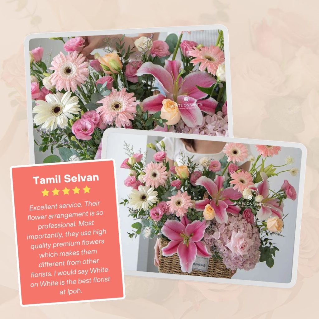 The Best Florist in KL, Verified by 5-Star Reviews