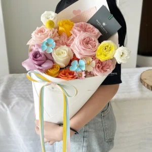 Sunny romance bouquet, popular trend bouquet, Florist Pekan Pahang