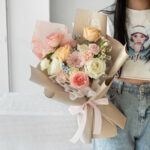 Jenna Flower Bouquet, florist muar, fresh flower, florist, korean flower bouquet, Same-day flower delivery for birthdays, anniversaries & graduations, best florist in Muar