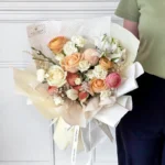 Soft Pastel Bouquet, korean flower bouquet arrangement