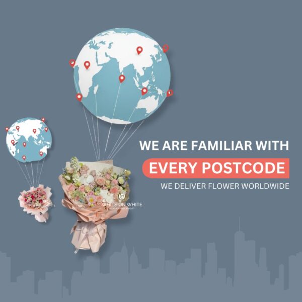 White On White Florist deliver flower bouquet worldwide