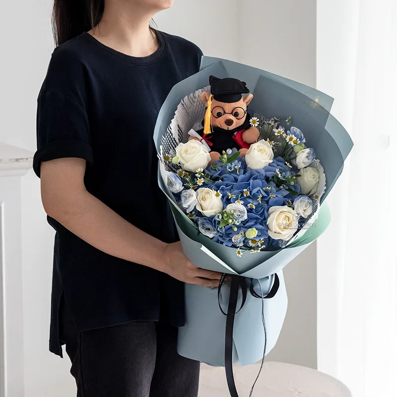 Blue Glory Bouquet-2