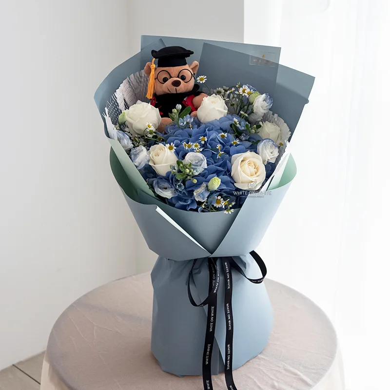 Blue Glory Bouquet-3