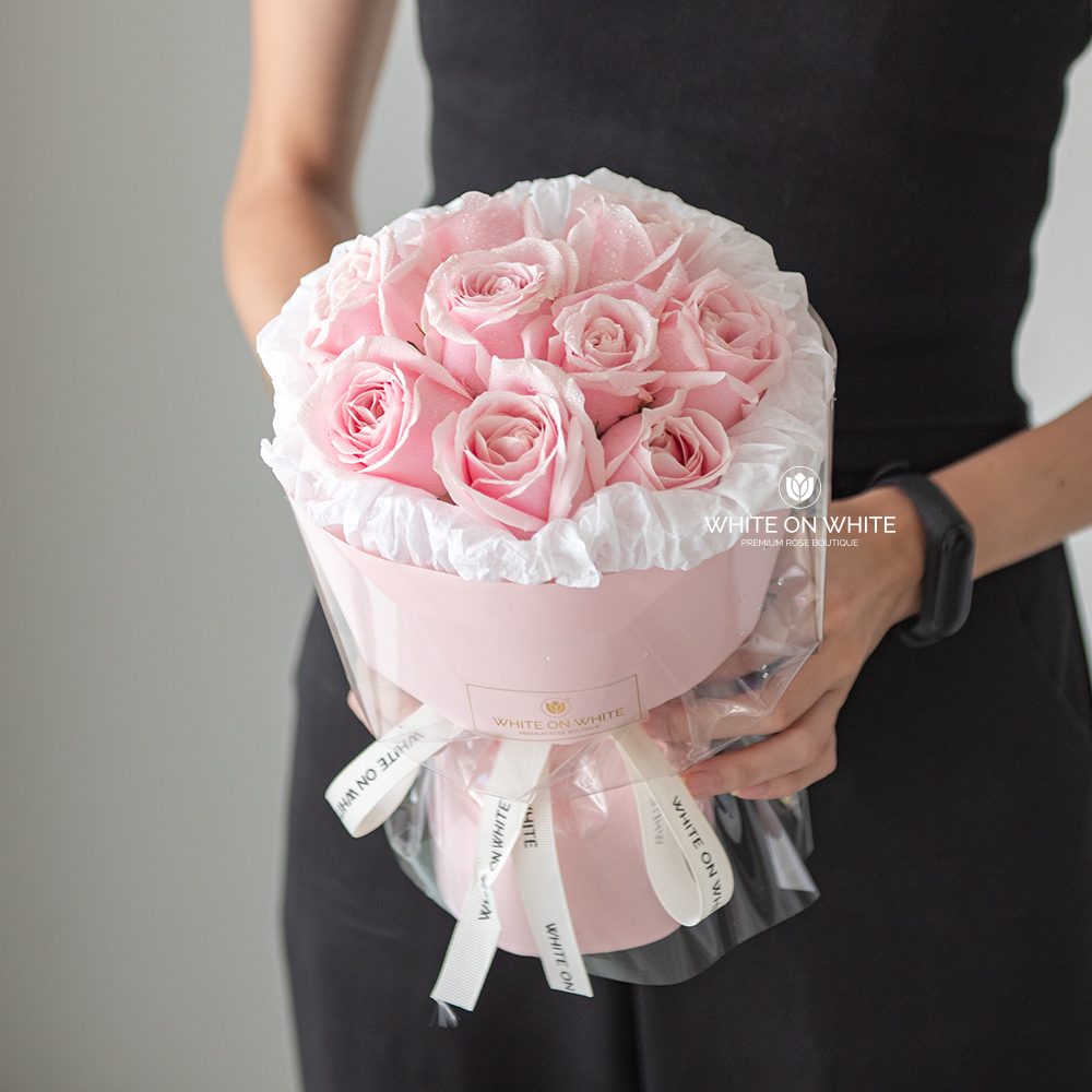 Blushing Pink Bouquet, fresh flower bouquet, flower for girlfriend