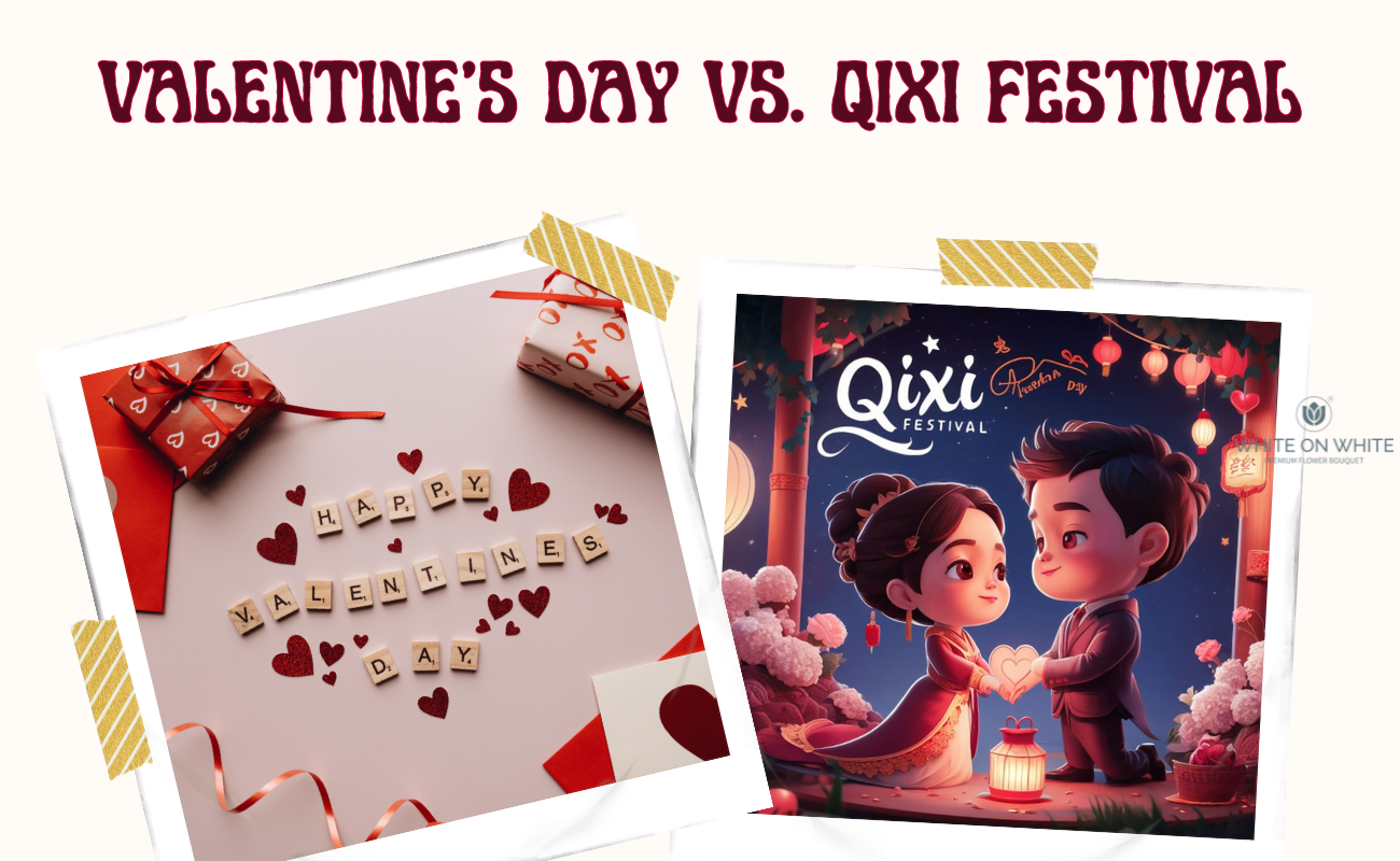 what’s the difference between valentine’s day and qixi festival qixi festival gift, qixi festival flower bouquet
