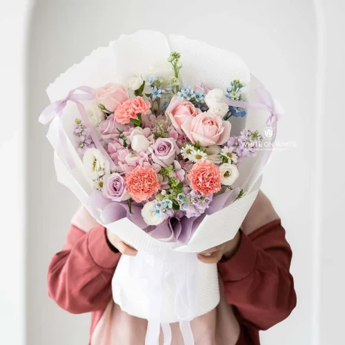 Pastel Round Bouquet