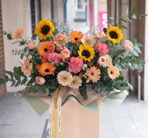Well Done Stand for Congratulations of Grand Opening Business