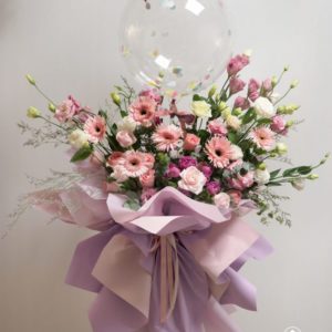 Lucky Flower Stand for Grand Opening and Congratulations