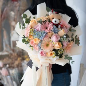 Proud of You bouquet - graduation flowers, graduation bouquet ideas