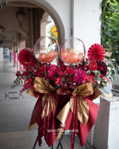 majestic flower stand for business congratulations and grand opening