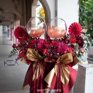 majestic flower stand for business congratulations and grand opening