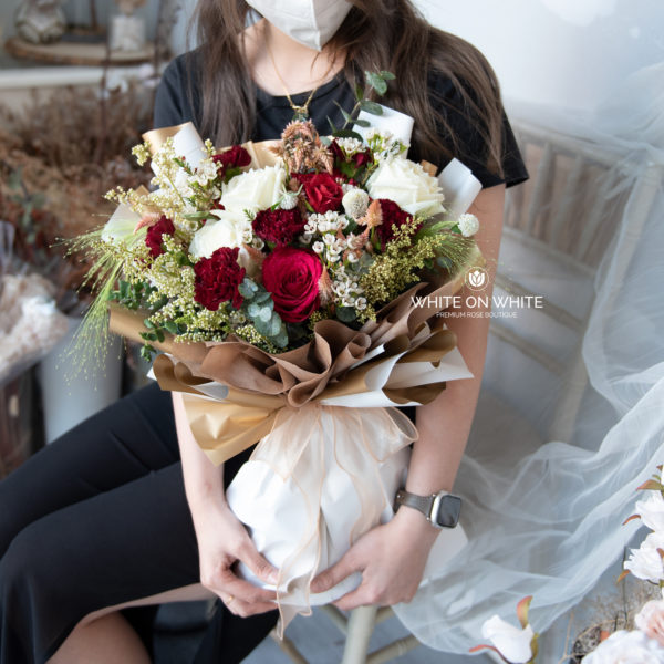 Classic Romance bouquet - Special Birthday & Friendship Flowers