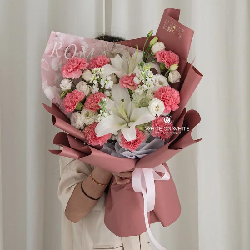 M10 Always Eighteen Bouquet, mothers day flowers, mothers day bouquet singapore, fresh flower singapore
