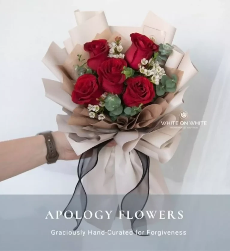 bidor flower delivery apology flowers