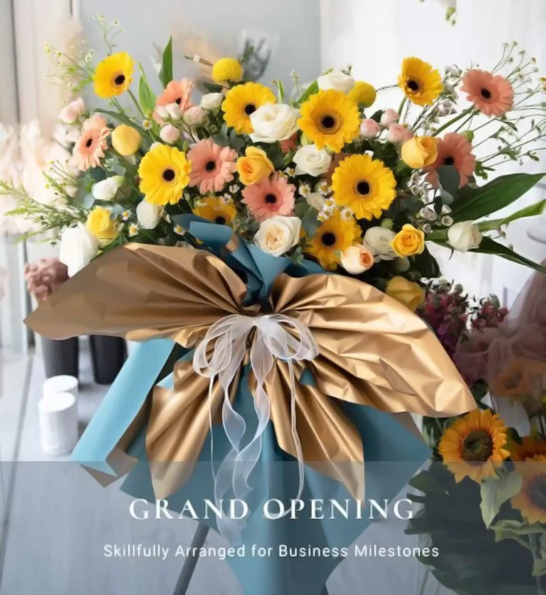 Leading Florist Kuala Lumpur White On White