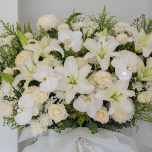 Forever Missed condolence flower