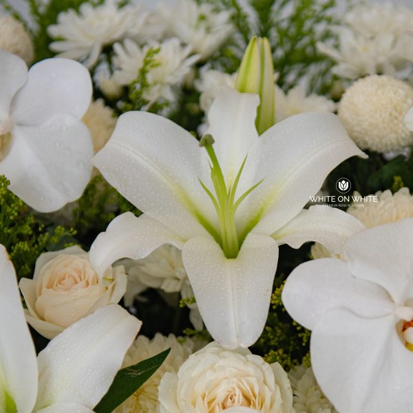 Forever Missed condolence flower