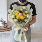 Clouds and Sunshine Bouquet, graduation bouquet ideas