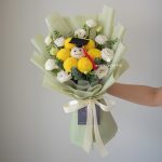 Clouds and Sunshine Bouquet - Graduation Flowers for Graduates