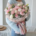 gentle love bouquet for Qixi Festival - Chinese Valentine's Day, retirement flower arrangements for retirees, same day flower delivery