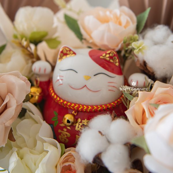 Prosperous flower box for Congratulations on business opening